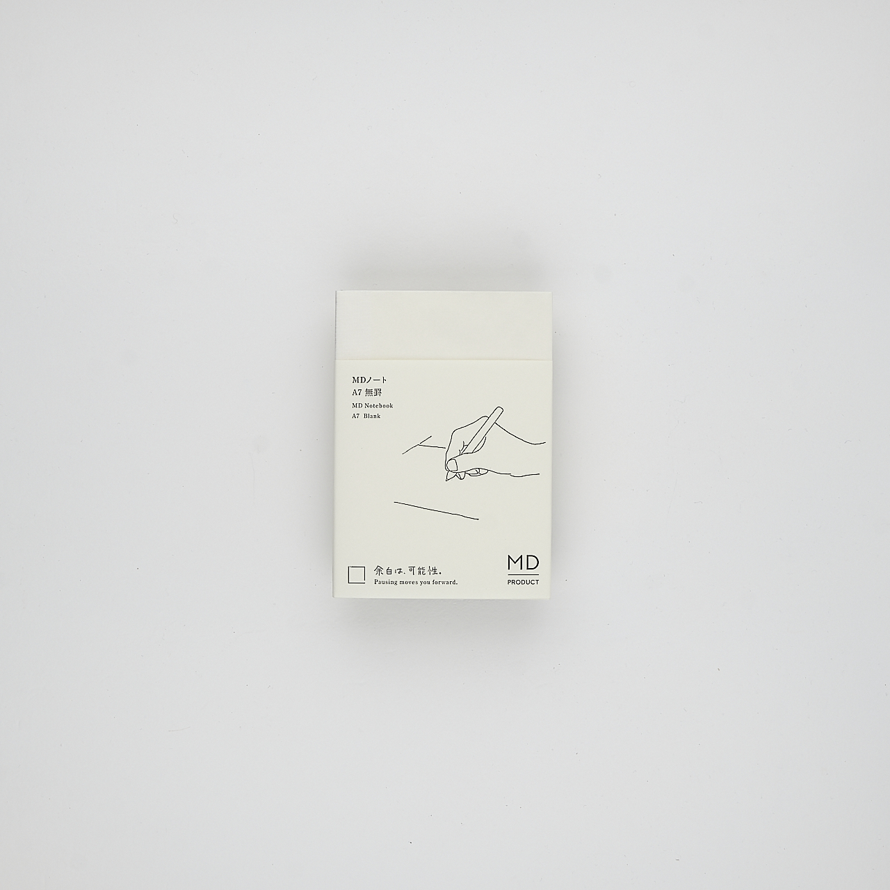 MD Product Notizbuch blanko (A7)