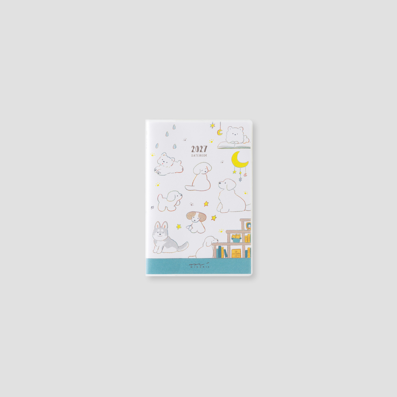 Midori Planer Pocket Diary Dog 2027 (Mini)