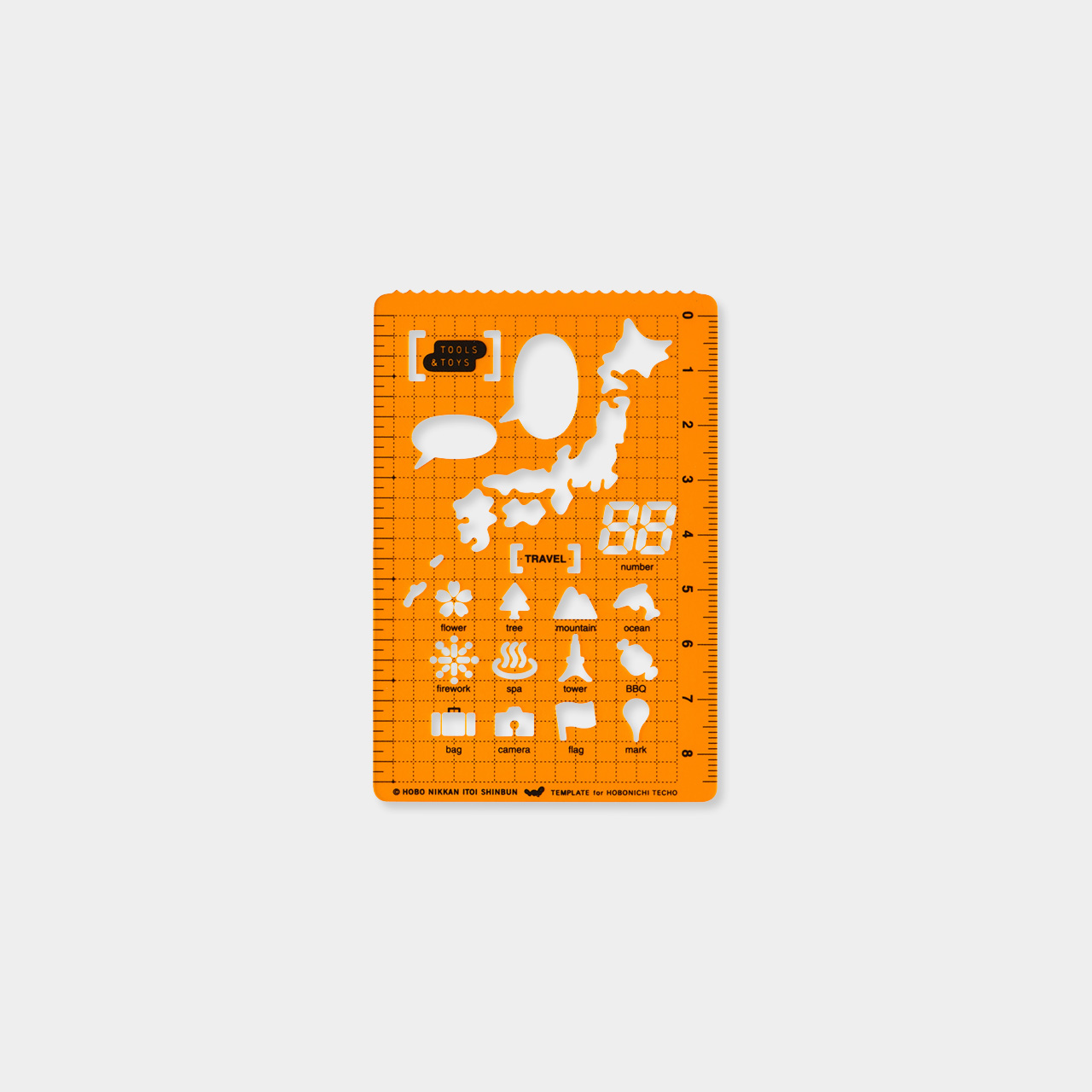 Hobonichi Schablone Travel
