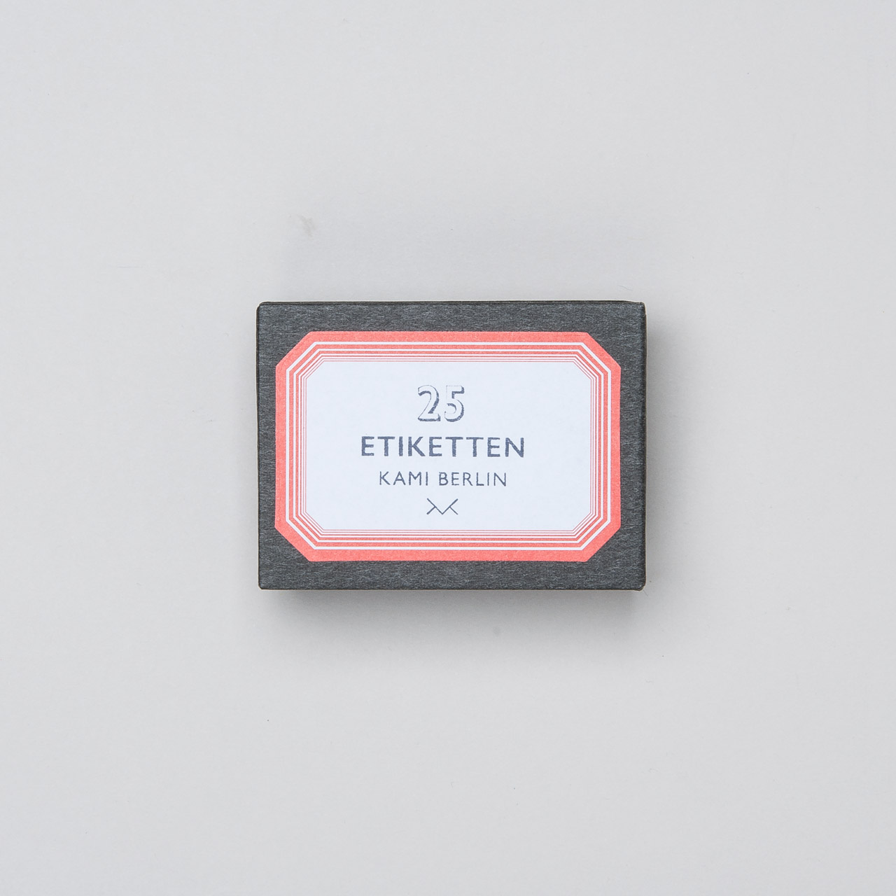 KAMI Etiketten rot