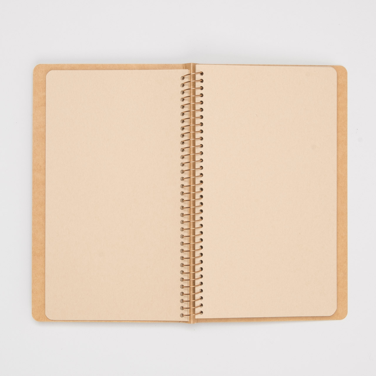 Midori Spiralringbuch Camel A5