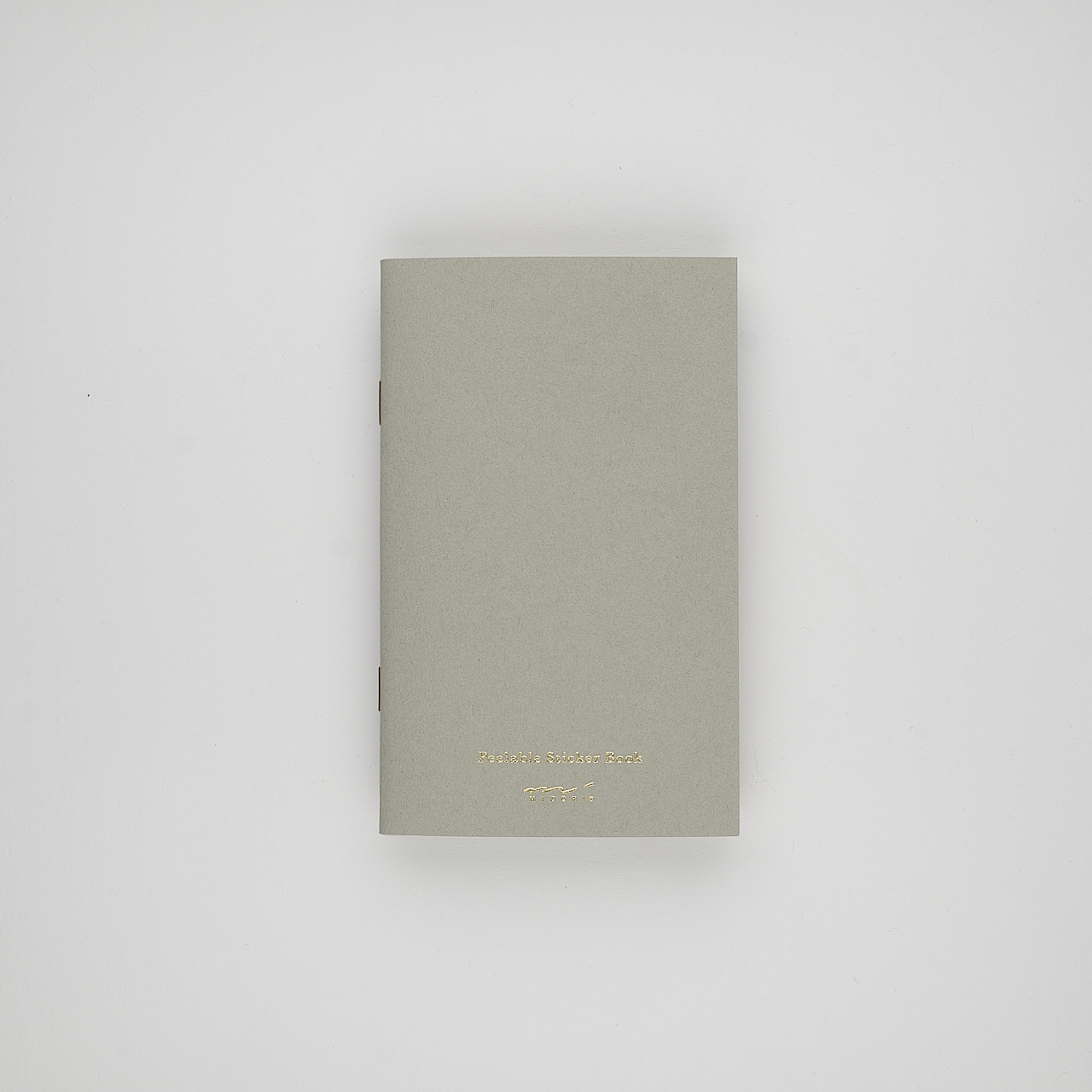 Midori Stickerbuch grau