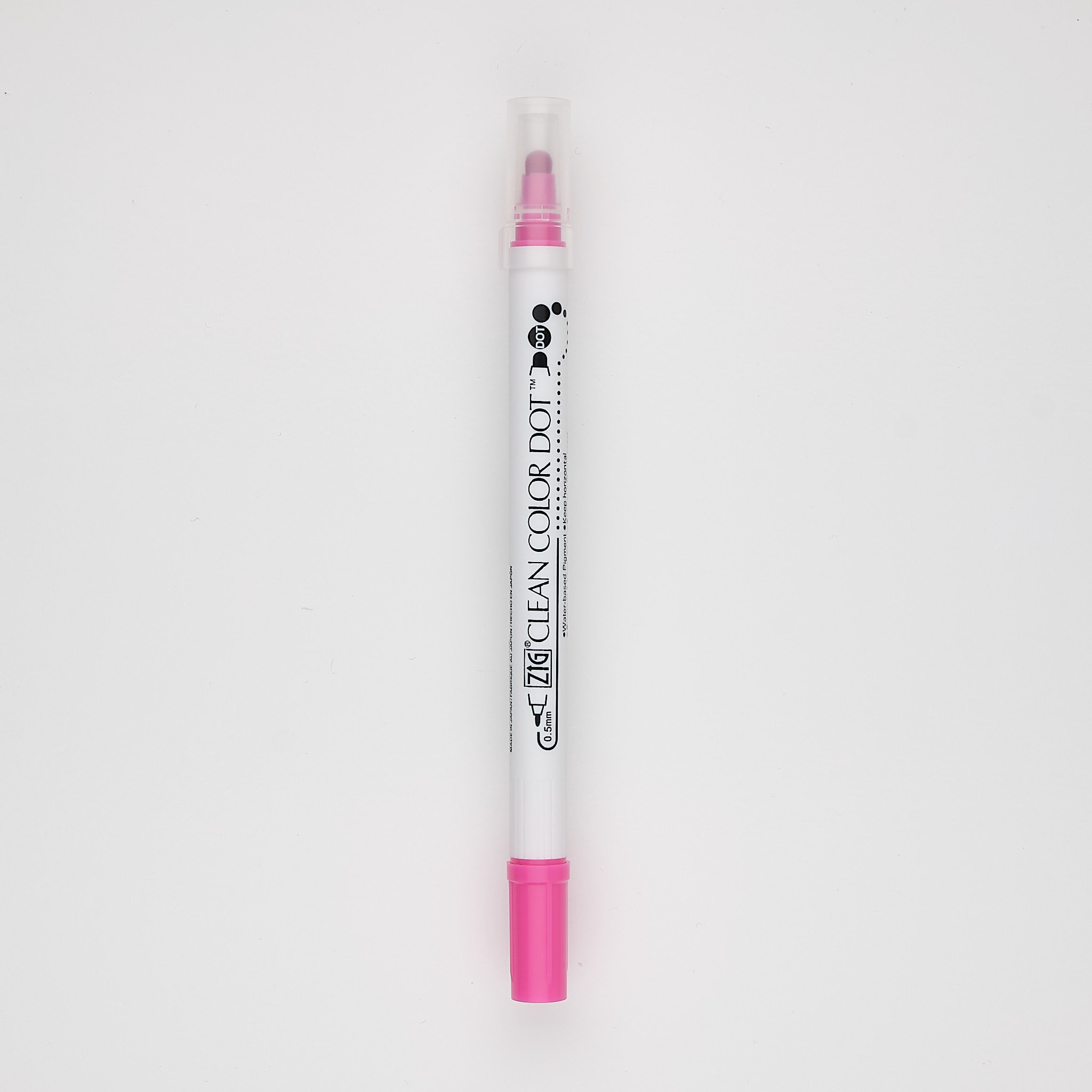 Kuretake Textmarker ZIG Clean Dot Color pink