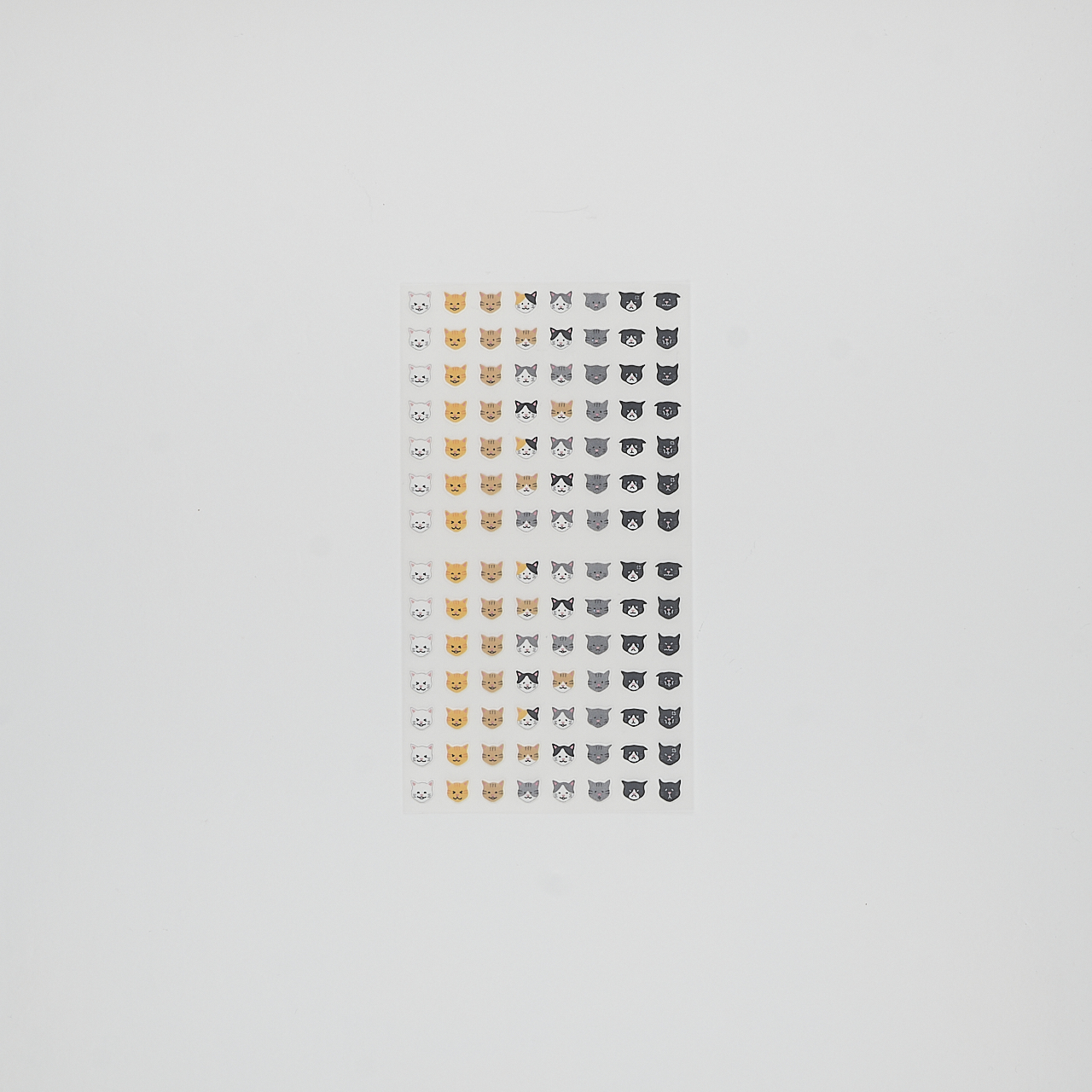 Midori Klebebilder Schedule Feelings Cat