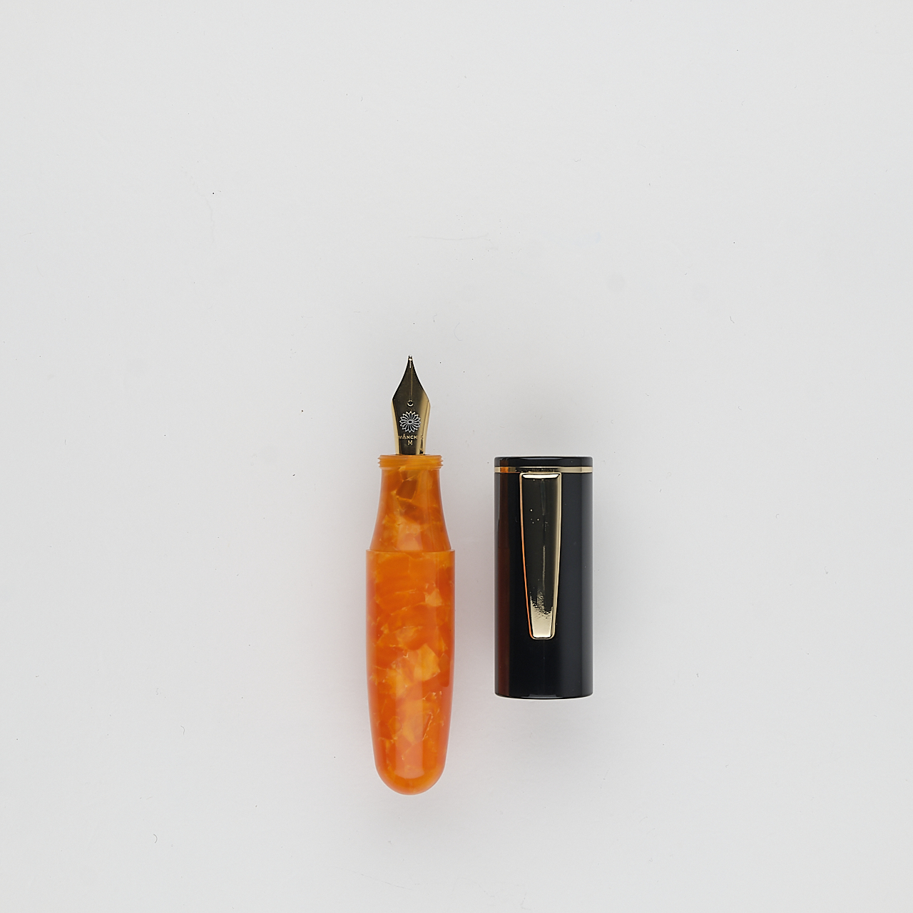 Wancher Füller PoChaCo Black Chocolate Orange - Eyedropper (F)