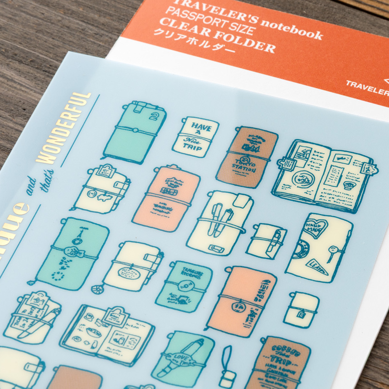 Traveler's Notebook Passport 2027 Dokumentenhülle