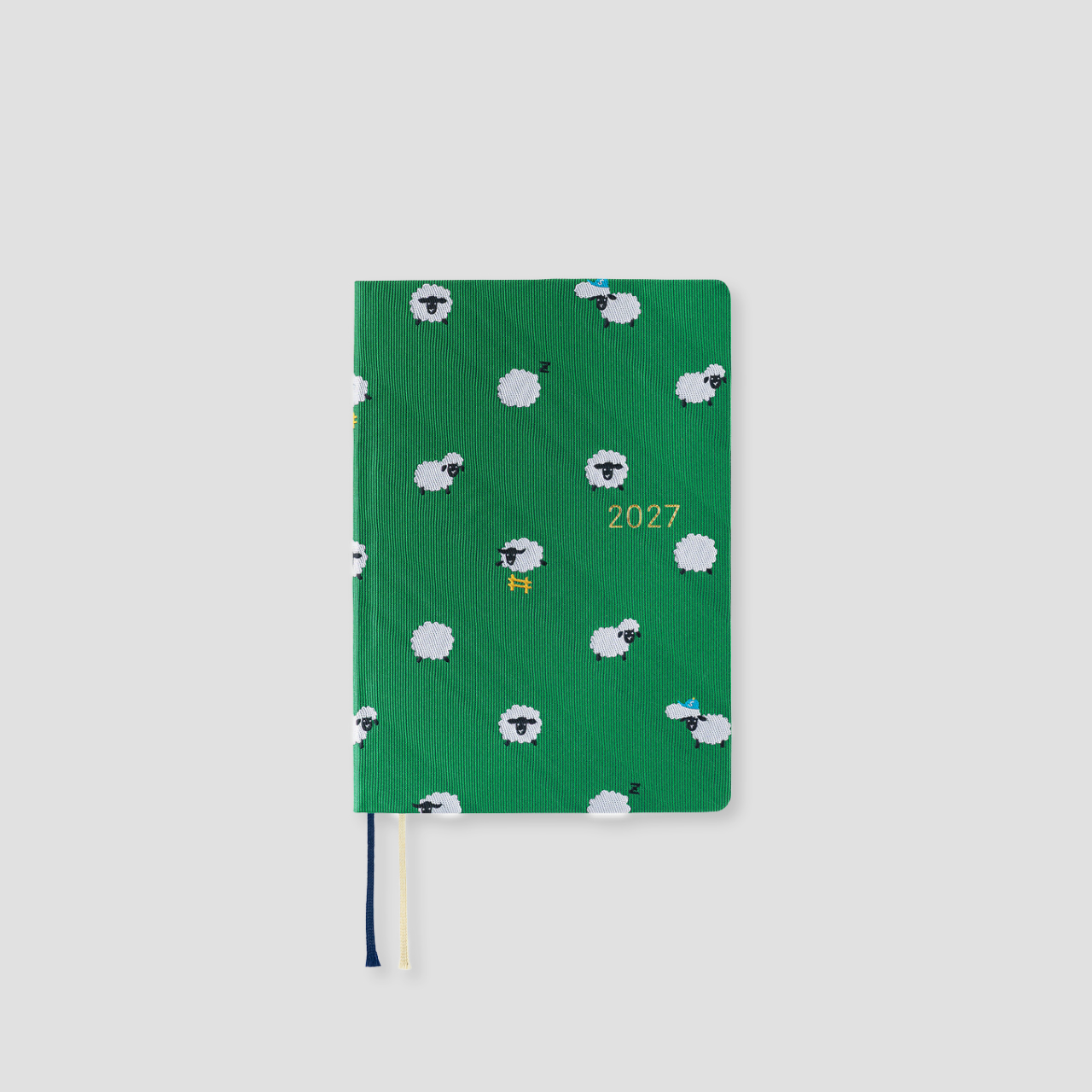 Hobonichi Planer 2027 HON Bow & Tie: Sheep Sheep Sheep (A6, jap.)