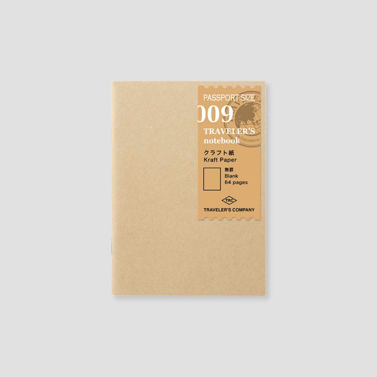 Traveler's Notebook Passport "009" Kraftpapier