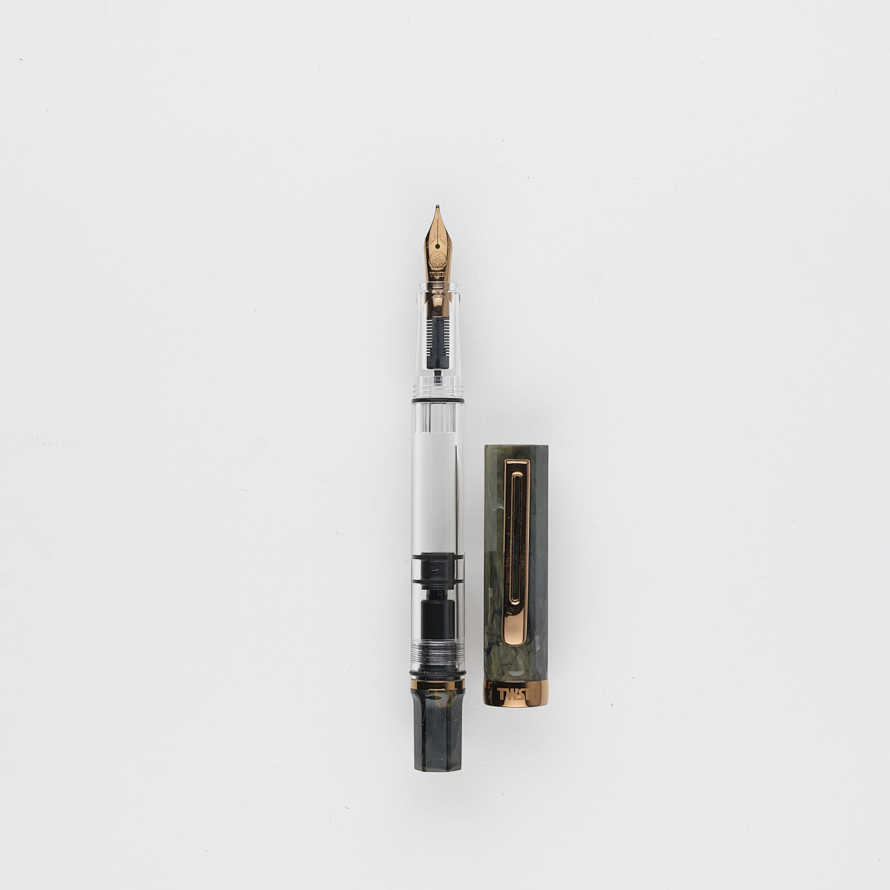 TWSBI Kolbenfüller ECO Serpentine mit Bronze (EF)