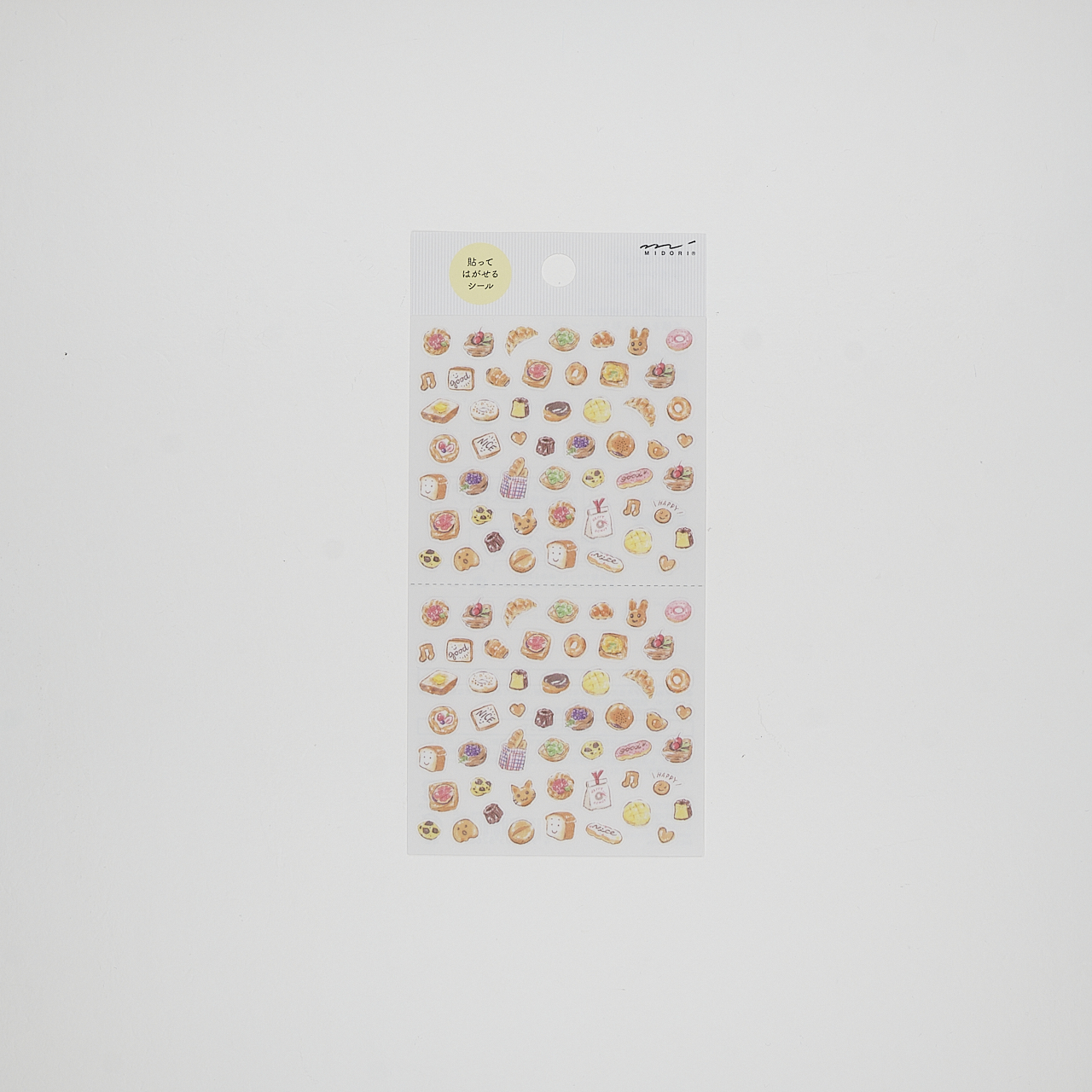 Midori Klebebilder Planner Stickers - Bread