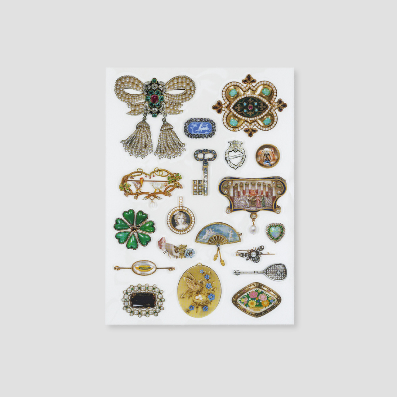 Hobonichi V&A Series: Almost Actual-Size Jewellery Stickers