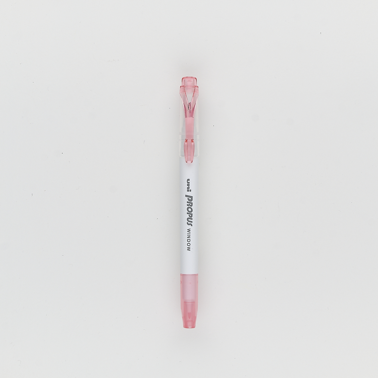 Uni Textmarker Propus Window rauch rot