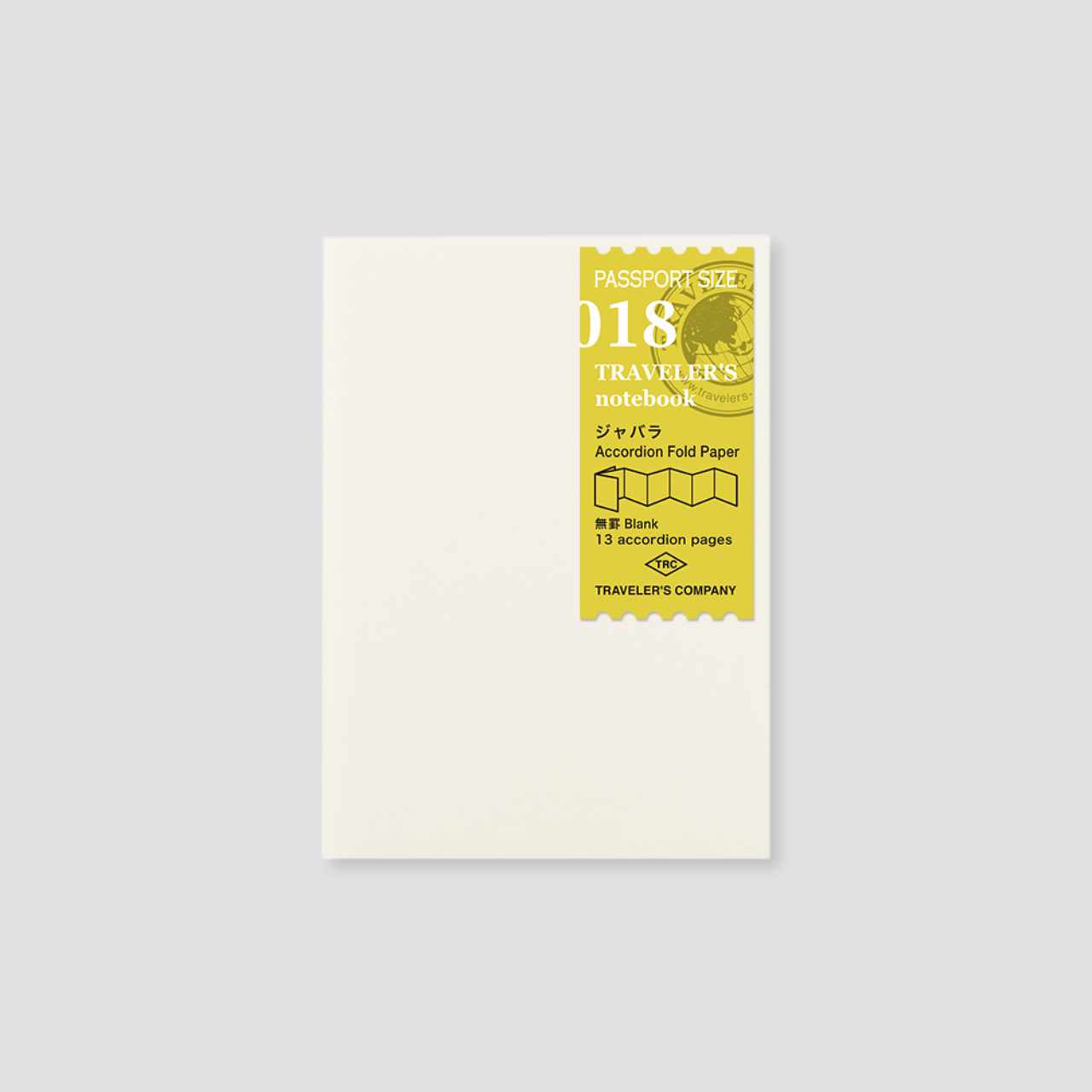 Traveler's Notebook Passport "018" Accordion