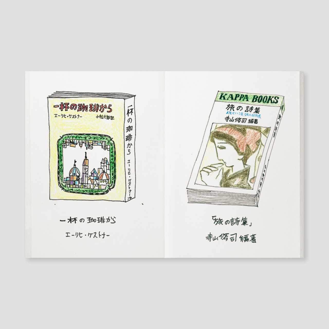 Traveler's Notebook Passport "008" Sketch Papier