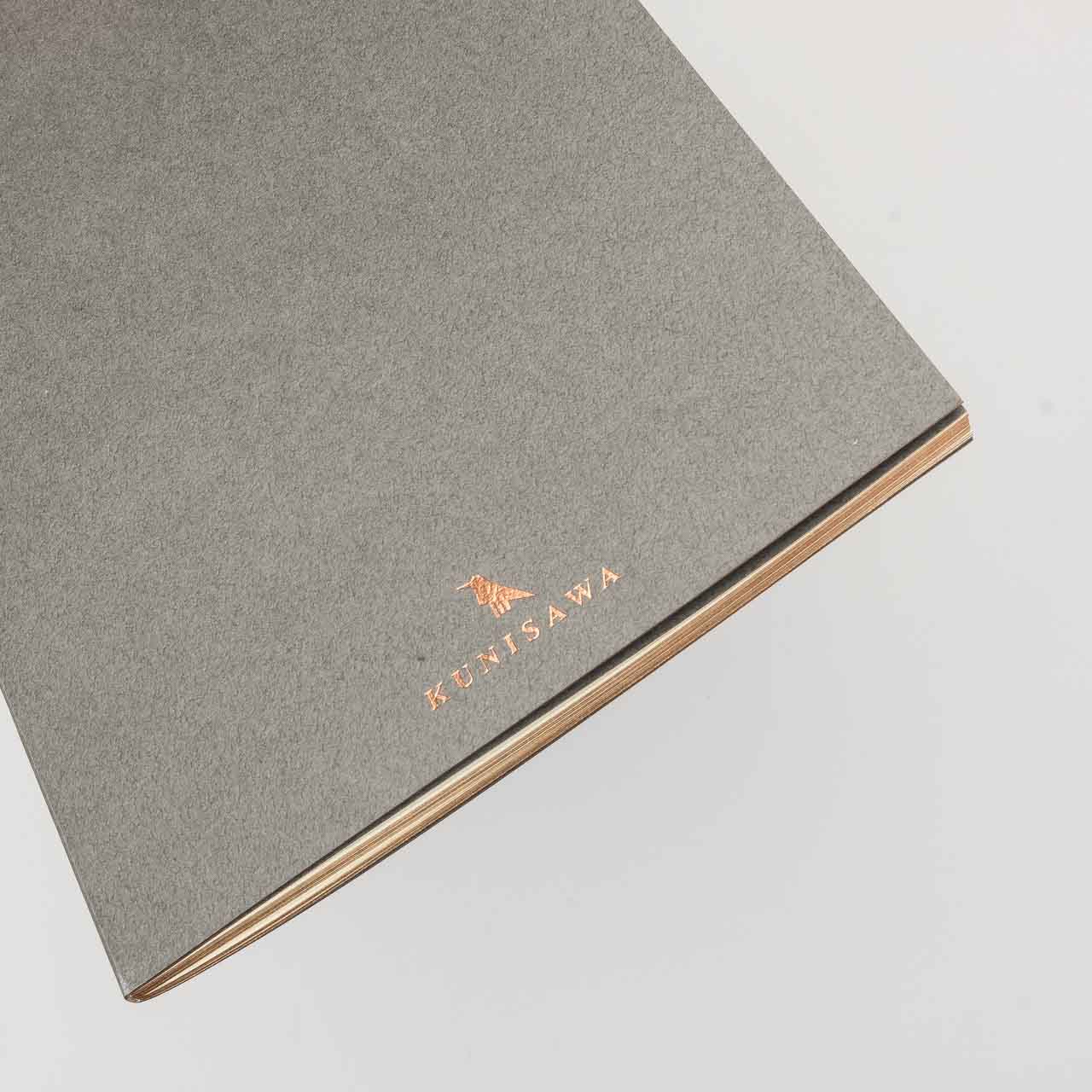 Kunisawa Find Slim Note grau (A5)