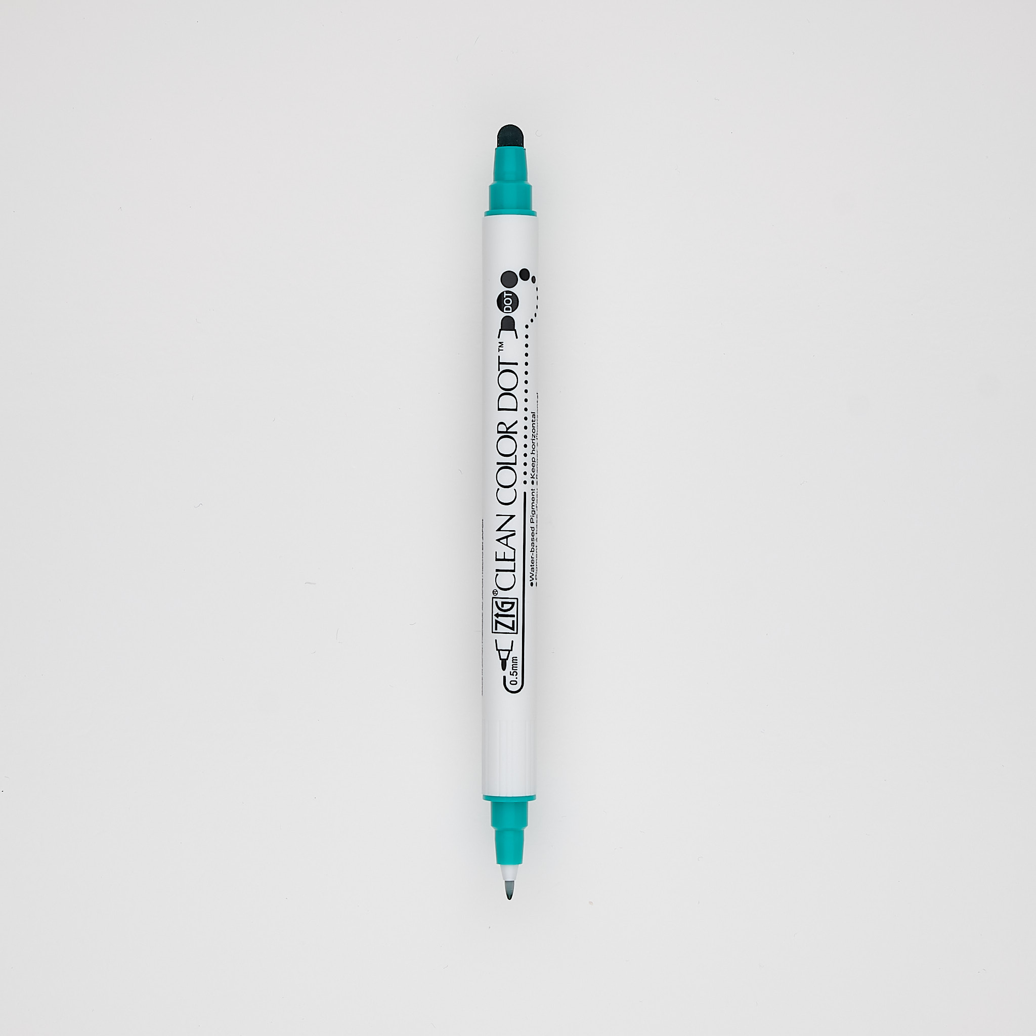 Kuretake Textmarker ZIG Clean Dot Color ozeanblau