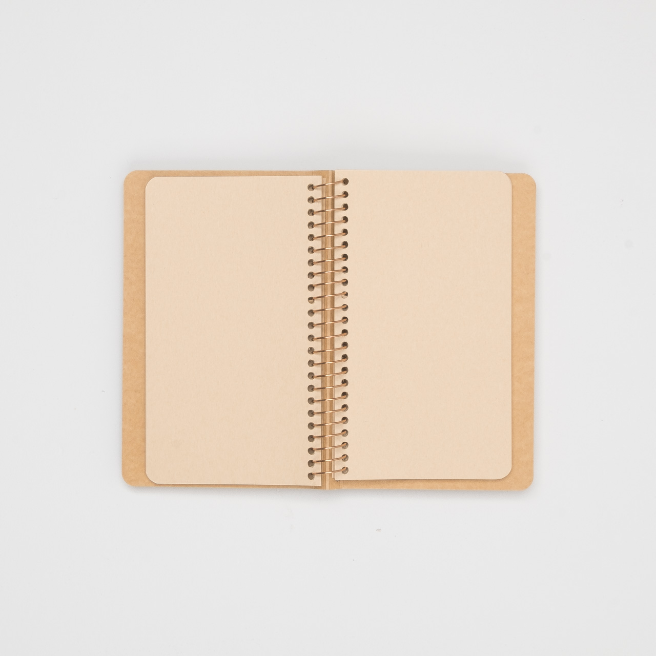 Midori Spiralringbuch Camel A6