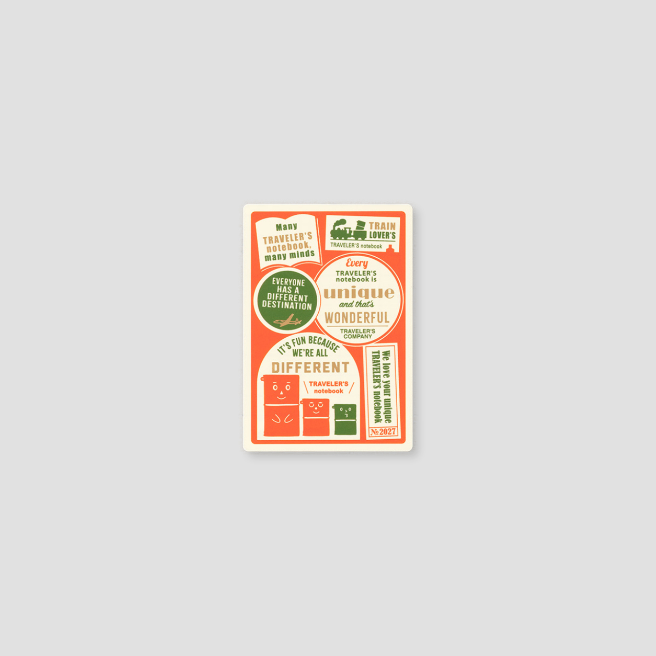 Traveler's Notebook Passport 2027 Schreibunterlage