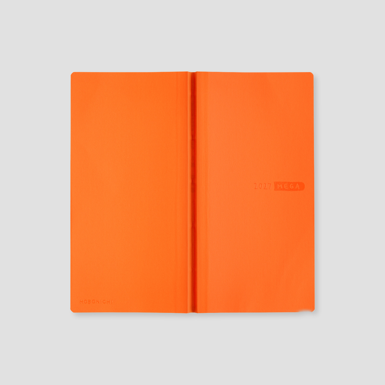 Hobonichi Taschenplaner 2027 Weeks MEGA Sneaker: Mandarin Orange (engl.)